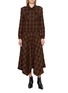 TONYWACK Checked Utility Shirt Dress