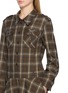  - TONYWACK - Checked Utility Shirt Dress