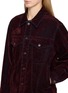  - TONYWACK - Oversized Flock Denim Trucker Jacket