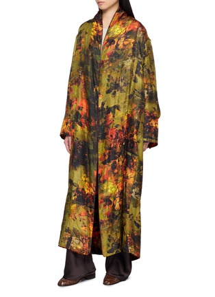 Detail View - Click To Enlarge - BOKJA - Reversible Robe Coat