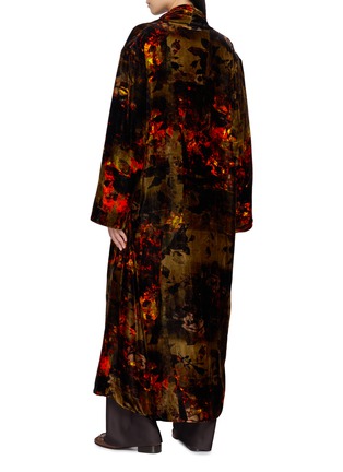 Back View - Click To Enlarge - BOKJA - Reversible Robe Coat