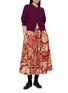 Figure View - Click To Enlarge - BOKJA - Elasticated Flared Midi Skirt