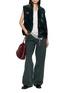 Figure View - Click To Enlarge - BOKJA - Velvet Puffer Gilet