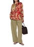 Figure View - Click To Enlarge - BOKJA - Stand Collar Tuxedo Shirt