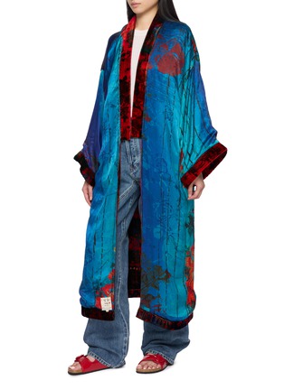 Detail View - Click To Enlarge - BOKJA - Diva Hamza Reversible Kimono