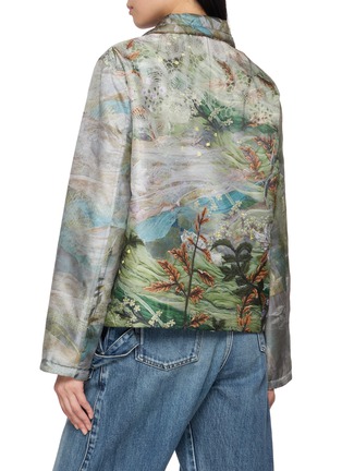 Back View - Click To Enlarge - BOKJA - Reversible Button Up Jacket