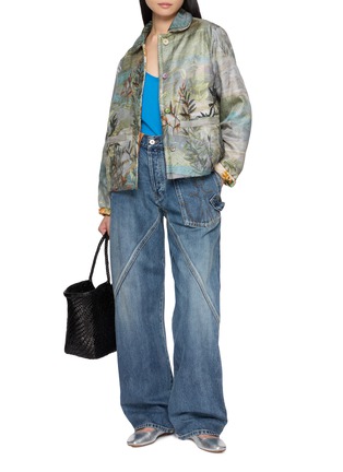 Figure View - Click To Enlarge - BOKJA - Reversible Button Up Jacket