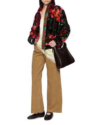 Figure View - Click To Enlarge - BOKJA - Zip Up Puffer Jacket