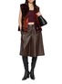 Figure View - Click To Enlarge - BOKJA - Velvet Puffer Gilet