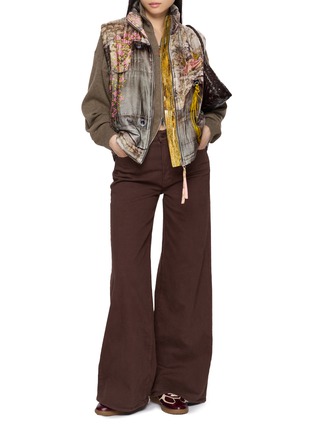 Figure View - Click To Enlarge - BOKJA - Reversible Velvet Puffer Gilet