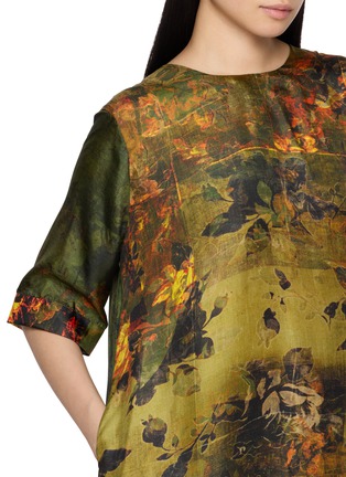  - BOKJA - Printed A-Line Maxi Dress