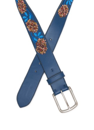 Detail View - Click To Enlarge - MY BOB - Cherokee Beaded Leather Belt
