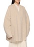 Detail View - Click To Enlarge - RUOHAN - Maui Scarf Cocoon Jacket