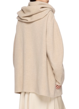 Back View - Click To Enlarge - RUOHAN - Maui Scarf Cocoon Jacket