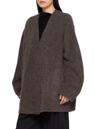 Detail View - Click To Enlarge - RUOHAN - Maui Scarf Cocoon Jacket