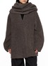 Main View - Click To Enlarge - RUOHAN - Maui Scarf Cocoon Jacket