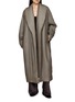 Figure View - Click To Enlarge - RUOHAN - Mergui Shawl Collar Long Puffer Coat