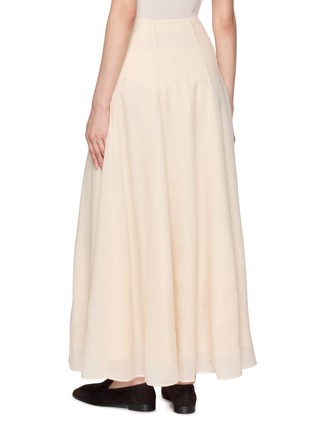 Back View - Click To Enlarge - RUOHAN - Parasol Flared Maxi Skirt