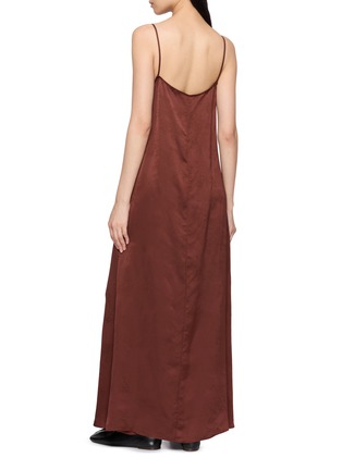 Back View - Click To Enlarge - RUOHAN - Evia Slip Maxi Dress
