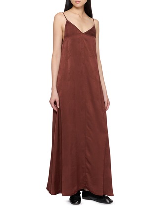 Figure View - Click To Enlarge - RUOHAN - Evia Slip Maxi Dress