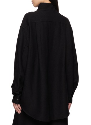 Back View - Click To Enlarge - RUOHAN - Tarin High Neck Shirt