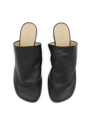 Detail View - Click To Enlarge - LEMAIRE - 55 Glove Heeled Leather Mules