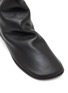 Detail View - Click To Enlarge - LEMAIRE - Glove Flat Shiny Leather Ankle Boots