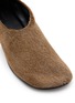 Detail View - Click To Enlarge - LEMAIRE - Glove Pony Hair Leather Flats