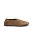 LEMAIRE Glove Pony Hair Leather Flats