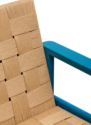 Detail View - Click To Enlarge - HOUSE OF CAPRICORN - Medeiros Beech Wood Natural Cord Armchair