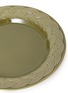Detail View - Click To Enlarge - HOUSE OF CAPRICORN - Vime Ceramic Dinner Plate — Green