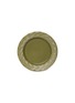 HOUSE OF CAPRICORN Vime Ceramic Dinner Plate — Green
