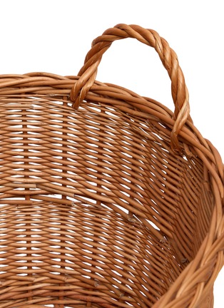 Detail View - Click To Enlarge - HOUSE OF CAPRICORN - Furnas Medium Natural Wicker Basket