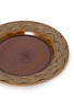 Detail View - Click To Enlarge - HOUSE OF CAPRICORN - Vime Ceramic Dessert Plate — Brown