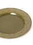 Detail View - Click To Enlarge - HOUSE OF CAPRICORN - Vime Ceramic Dessert Plate — Green