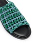 Detail View - Click To Enlarge - JW ANDERSON - Woven Leather Sandals