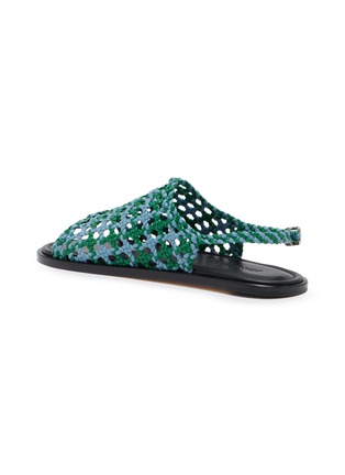  - JW ANDERSON - Woven Leather Sandals