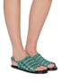 Figure View - Click To Enlarge - JW ANDERSON - Woven Leather Sandals
