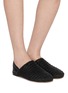 Figure View - Click To Enlarge - JW ANDERSON - Woven Leather Slipper Mules