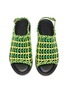 Detail View - Click To Enlarge - JW ANDERSON - Woven Leather Sandals