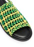 Detail View - Click To Enlarge - JW ANDERSON - Woven Leather Sandals