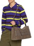 Figure View - Click To Enlarge - JW ANDERSON - Loafer Waxed Leather Messenger Bag