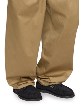 Figure View - Click To Enlarge - JW ANDERSON - Suede Loafer Boat Shoes