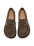 Detail View - Click To Enlarge - JW ANDERSON - Suede Loafer Moccasins