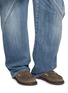 Figure View - Click To Enlarge - JW ANDERSON - Suede Loafer Moccasins