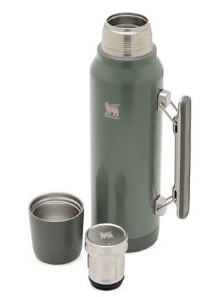 Detail View - Click To Enlarge - STANLEY - Classic Legendary Bottle 1.4L — Hammertone Green
