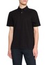JAMES PERSE Sueded Jersey Polo Shirt