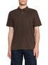 JAMES PERSE Sueded Jersey Polo Shirt