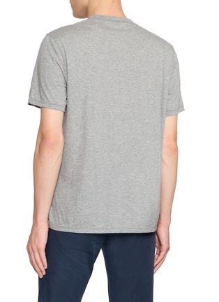 Back View - Click To Enlarge - JAMES PERSE - Lotus Brushed Cotton T-Shirt