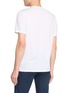 Back View - Click To Enlarge - JAMES PERSE - Lotus Brushed Cotton T-Shirt